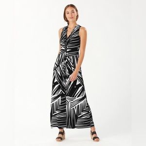 Tommy Bahama Carmela Bangle stripes maxi dress SZ L
